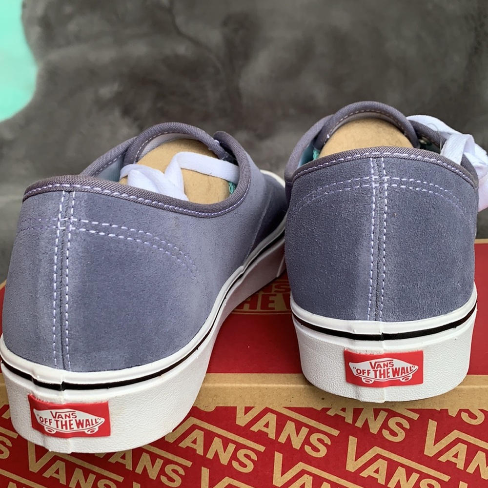 VANS COMFYCUSH AUTHENTIC SUEDE GRANITE BLUE MENS - Picture 13 of 15